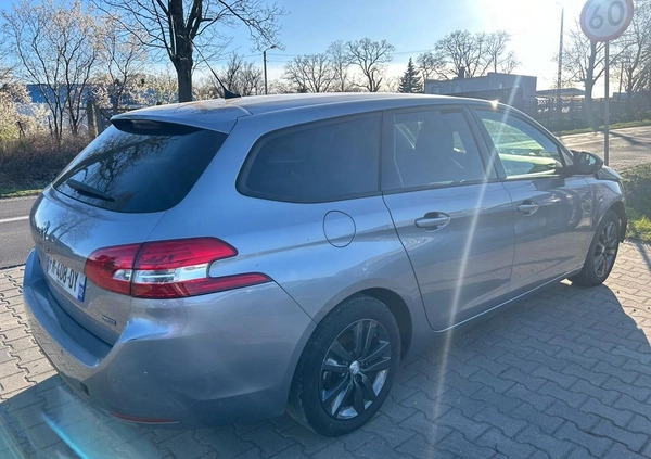 Peugeot 308 cena 21000 przebieg: 113400, rok produkcji 2016 z Kalisz małe 172